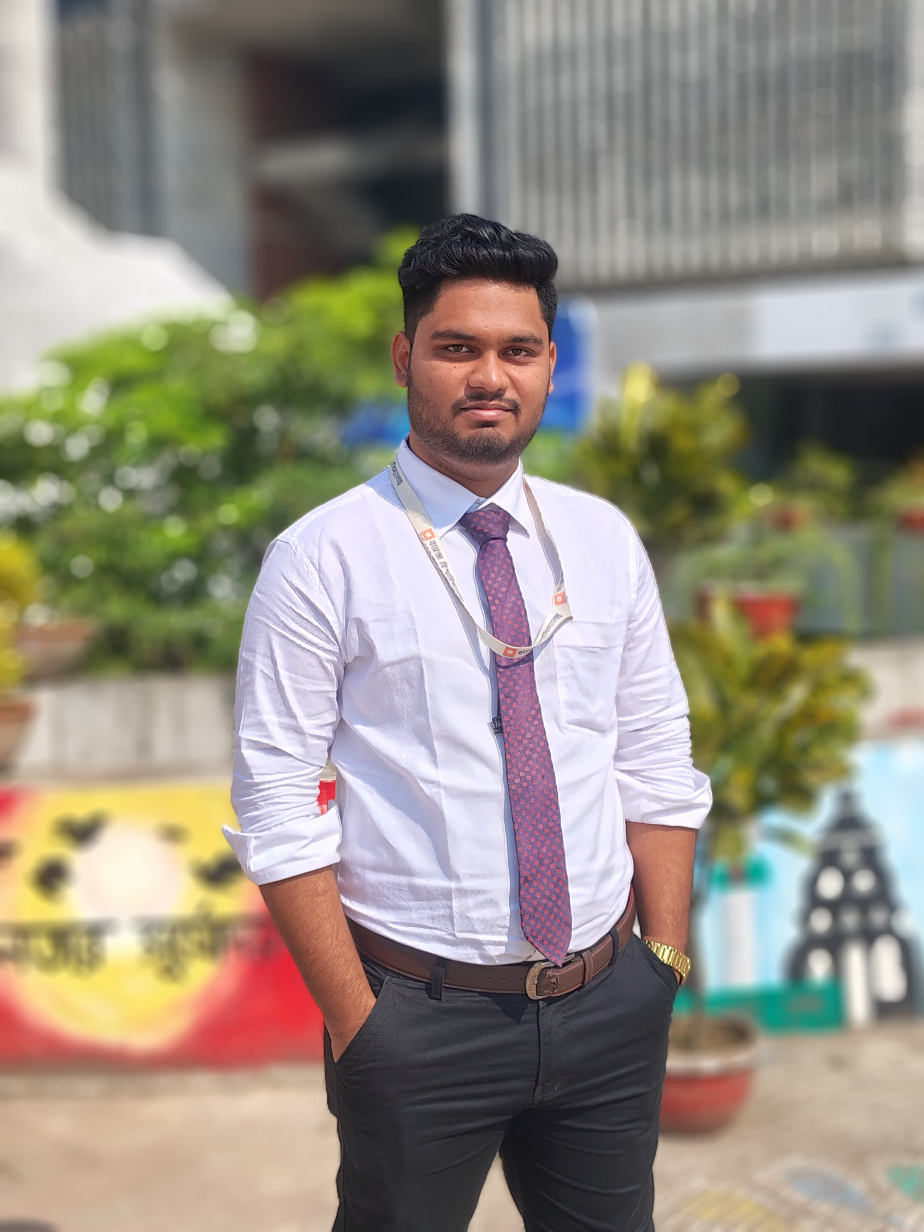 Portrait of Engr. Khalid Mahmud